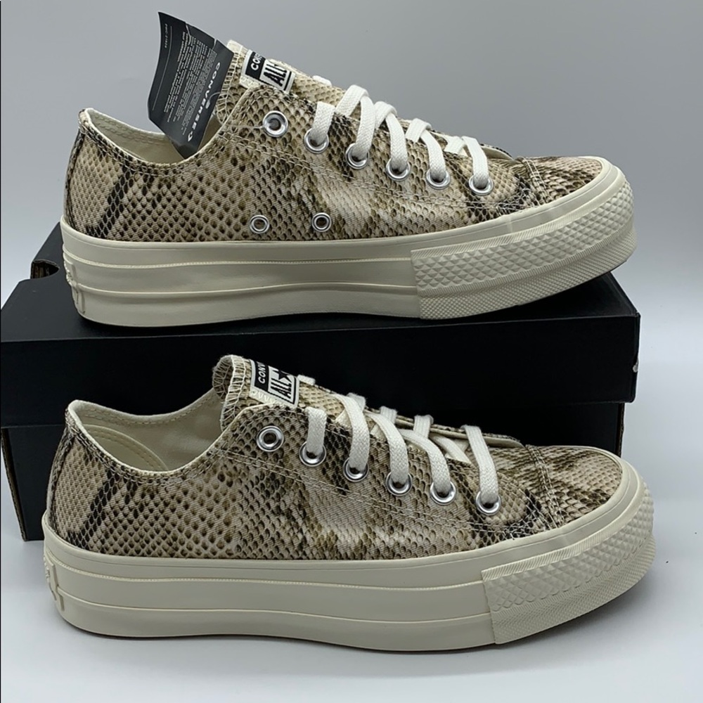 CONVERSE CTAS LIFT OX PLATFORM egret/egret - Picture 13 of 16